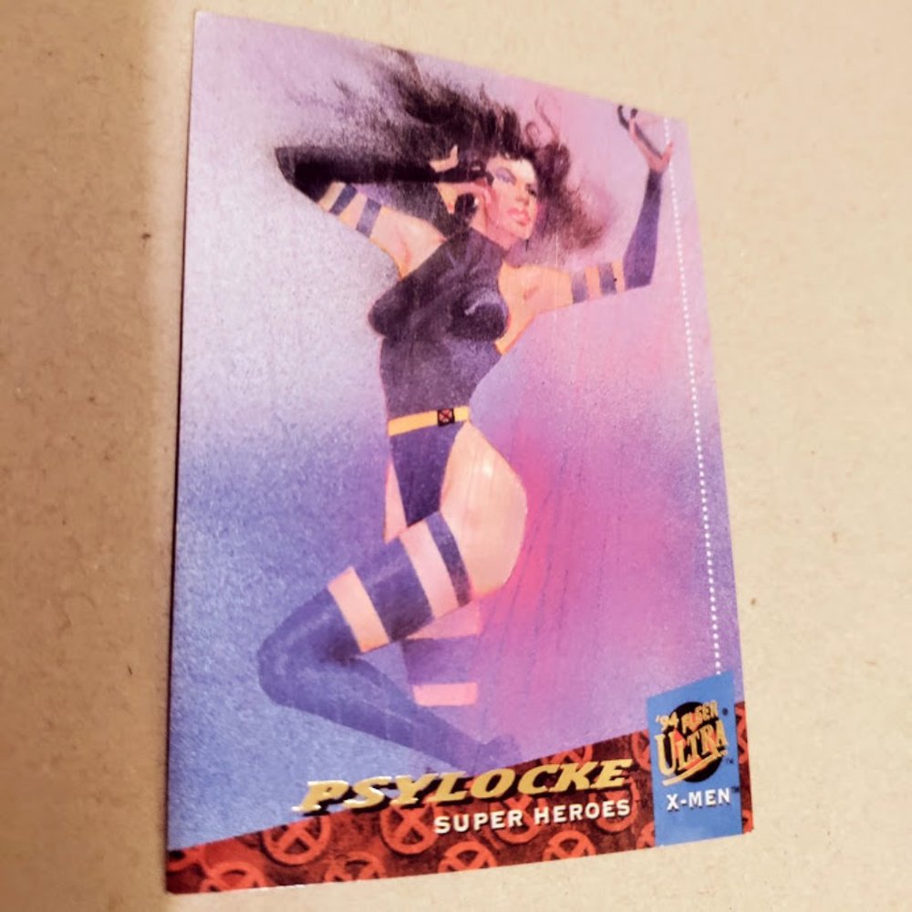 94 Fleer Ultra X-Men PSYLOCKE Super Heroes Trading Card